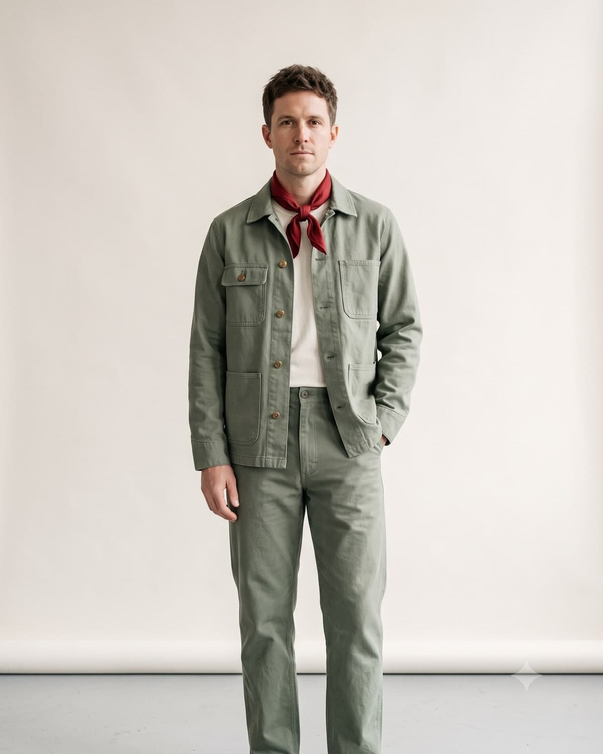 Sage Chore Jacket